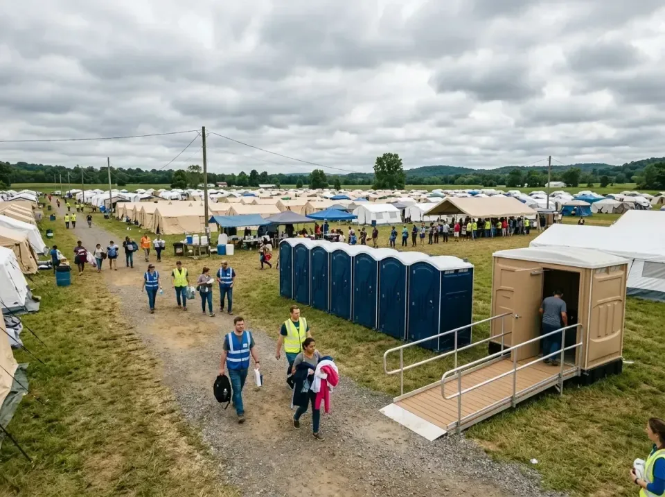 disaster-relief-camp-restrooms-010 — frequently asked questions, Dumpster & Portable Bathrooms Rental in New Market, VA